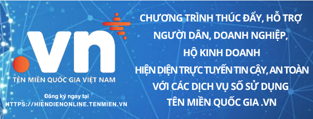 sử dụng tên miền quốc gia “.vn”