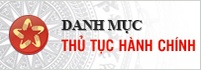 Danh mục TTHC