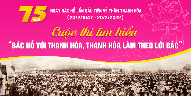 75 năm Bác Hồ về thăm Thanh Hóa